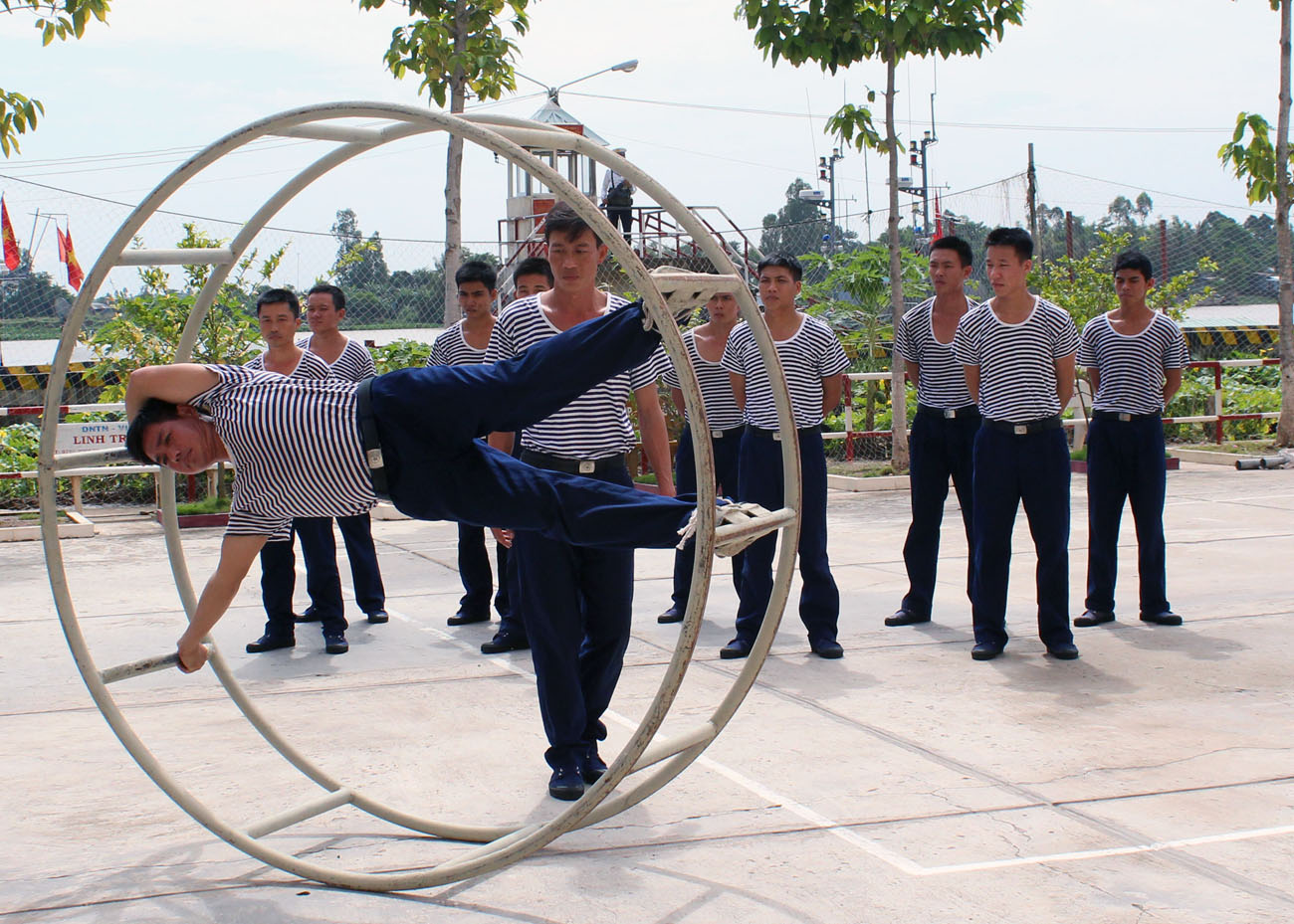 Rèn luyện thể lực độc đáo ở “Chín sáu hai”